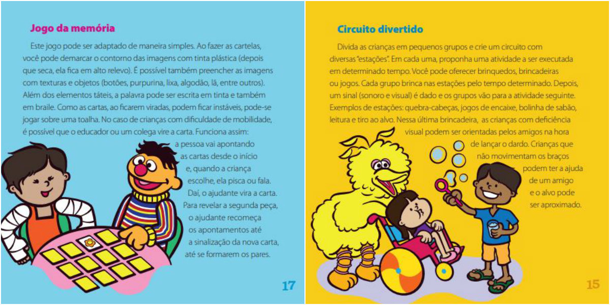 7 brincadeiras inclusivas e adaptadas para crianças com deficiência visual