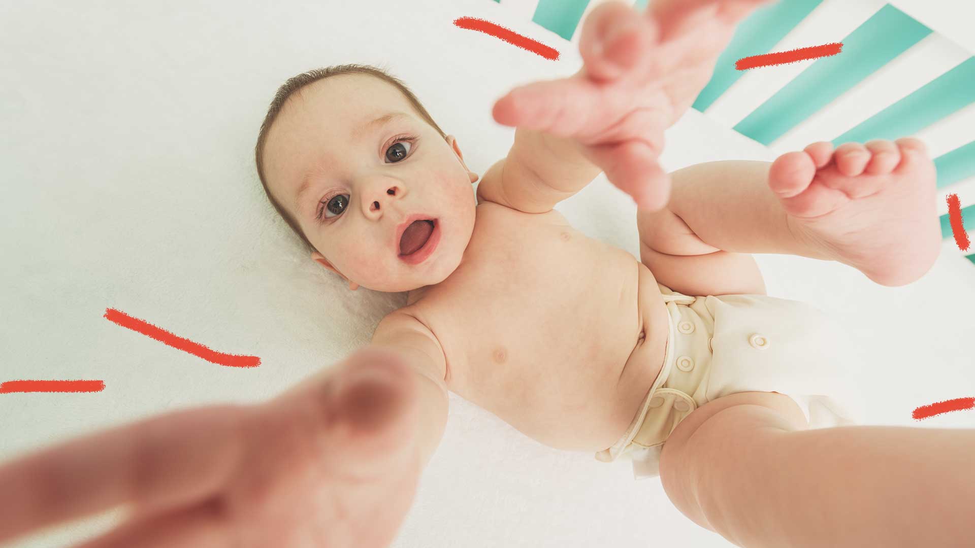 O que é livre demanda: foto de um bebê em um berço.