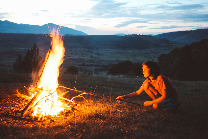 A natureza é composta por 4 elementos: o fogo, a terra, a água e o ar.