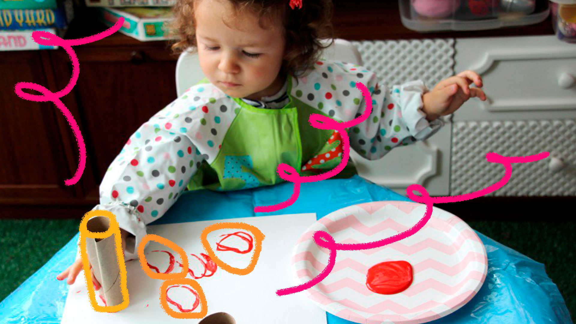 Brincadeiras educativas com rolos de papel higiênico