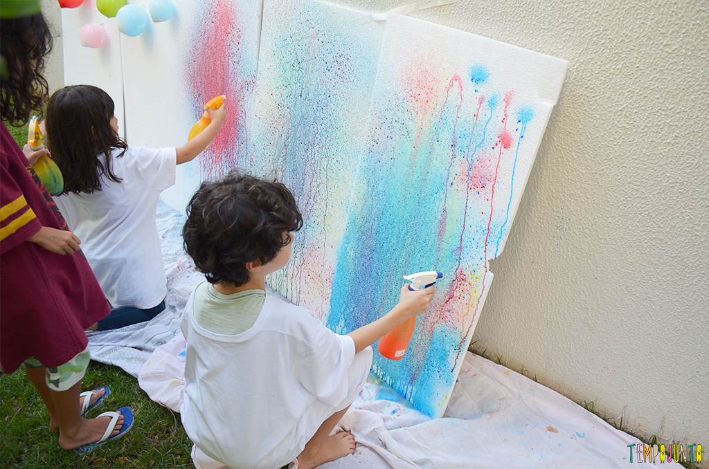 Atividades para pintura com tinta guache - Tempojunto