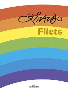 Capa do livro "Flicts", de Ziraldo, mostra um arco-íris