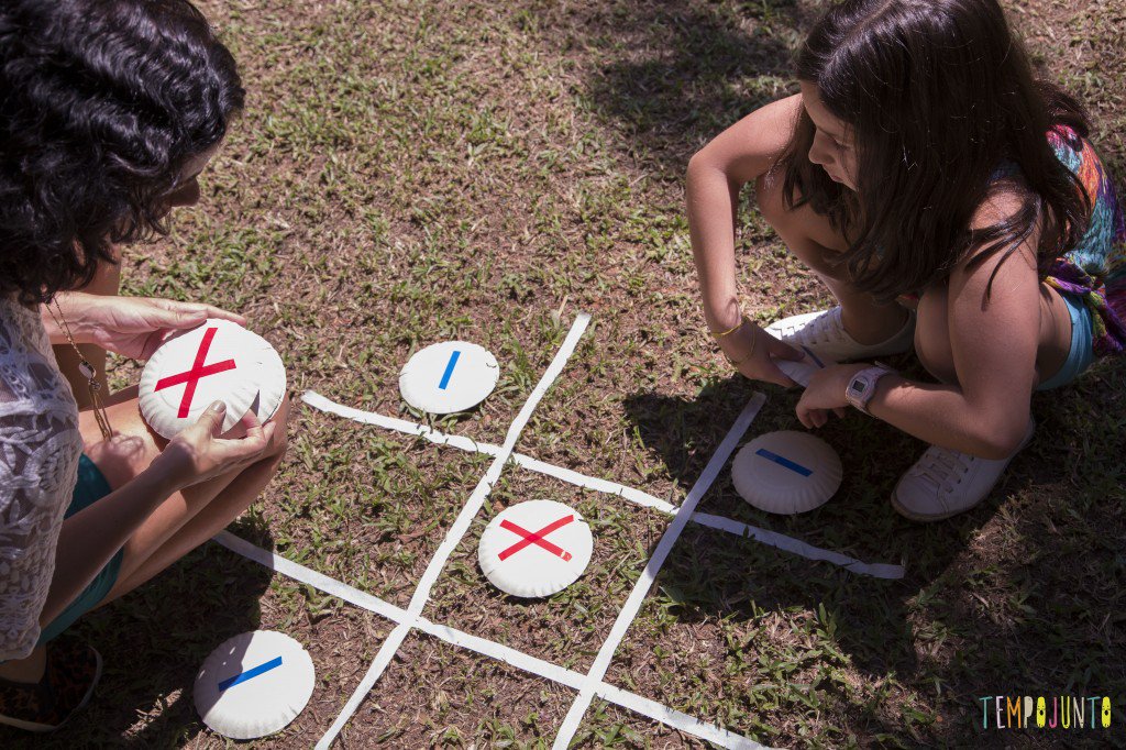 Jogo da Velha estimula a velocidade e o raciocínio das crianças