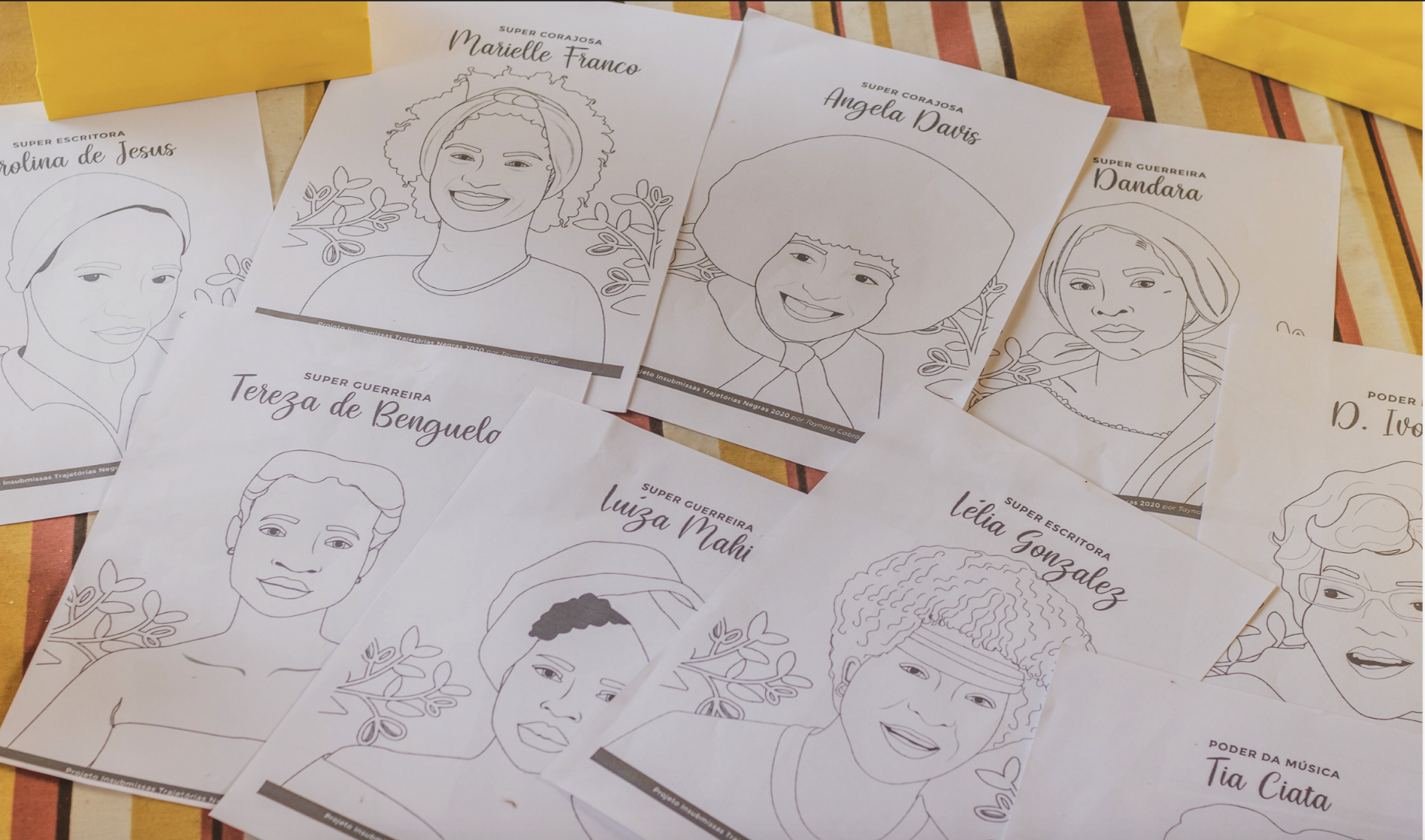 Desenhos para colorir de pessoas famosas 