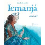 Na foto, capa do livro "Iemanjá - Odò Iyá!!!", de Edsoleda Santos. A capa mostra uma representação de Iemanjá, trajada em vestes azuis.