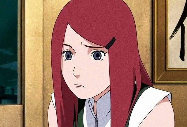 Imagem com a personagem Kushina, de Naruto