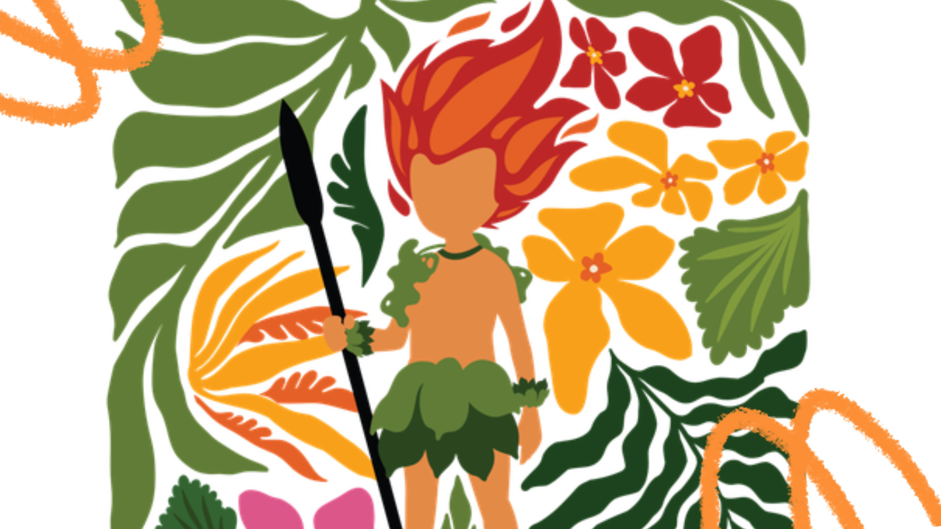 _curupira-na-COP30-portal-lunetas Imagem mostra arte gráfica do curupira símbolo da COP 30